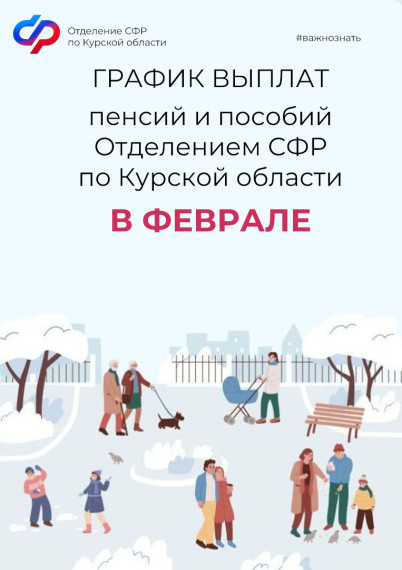График выплат пособий и пенсий в феврале. График выплат пособий и пенсий в феврале.